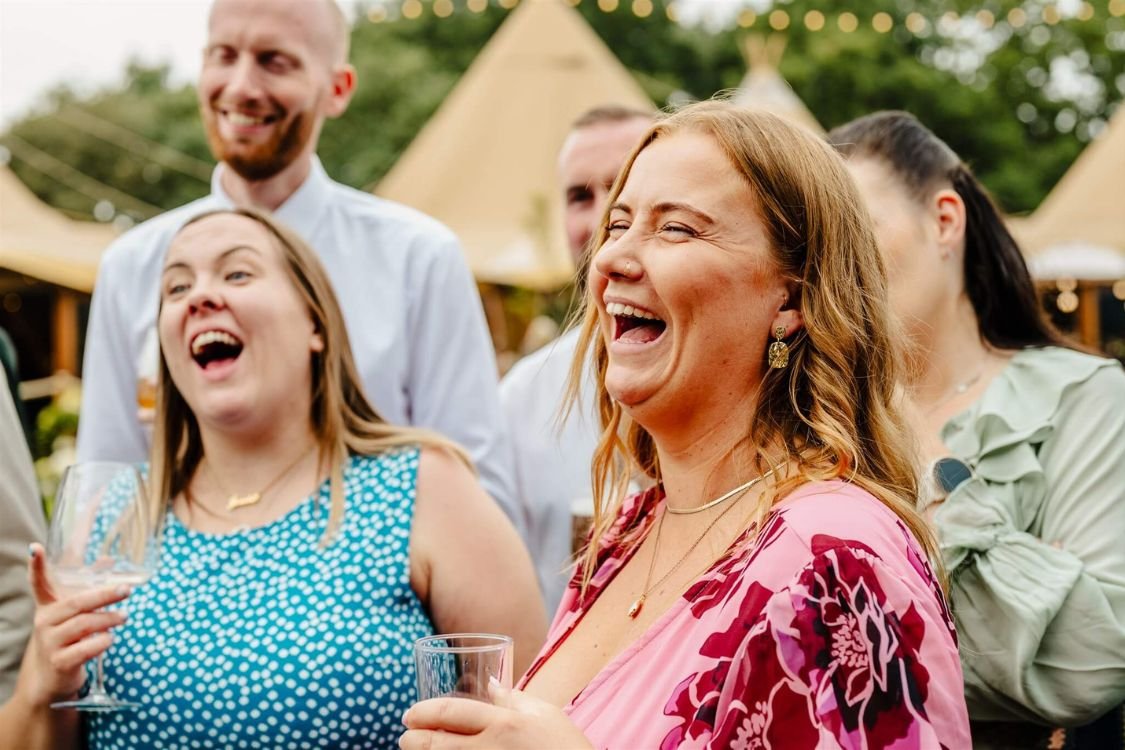 Wedding magician at work at a recent wedding