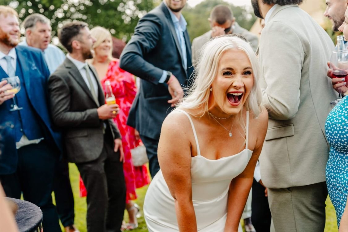 Wedding magician at work at a recent wedding